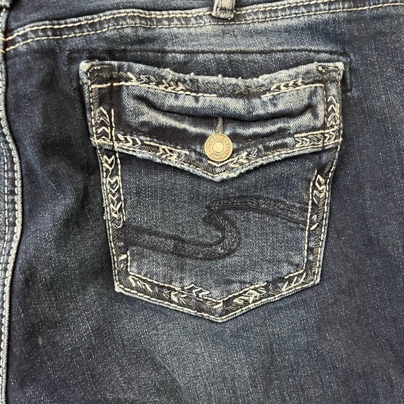 Silver Suki Slim Boot Jeans 36 - Picture 3 of 5